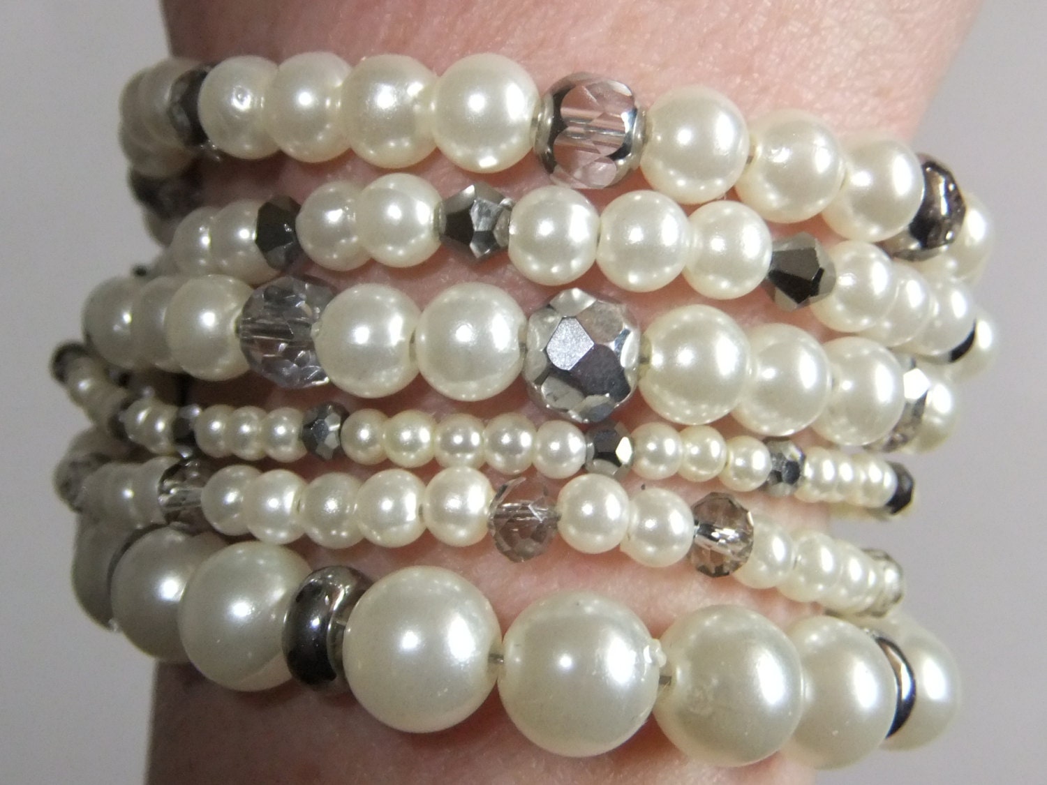 Vintage Imitation Pearl Bracelet