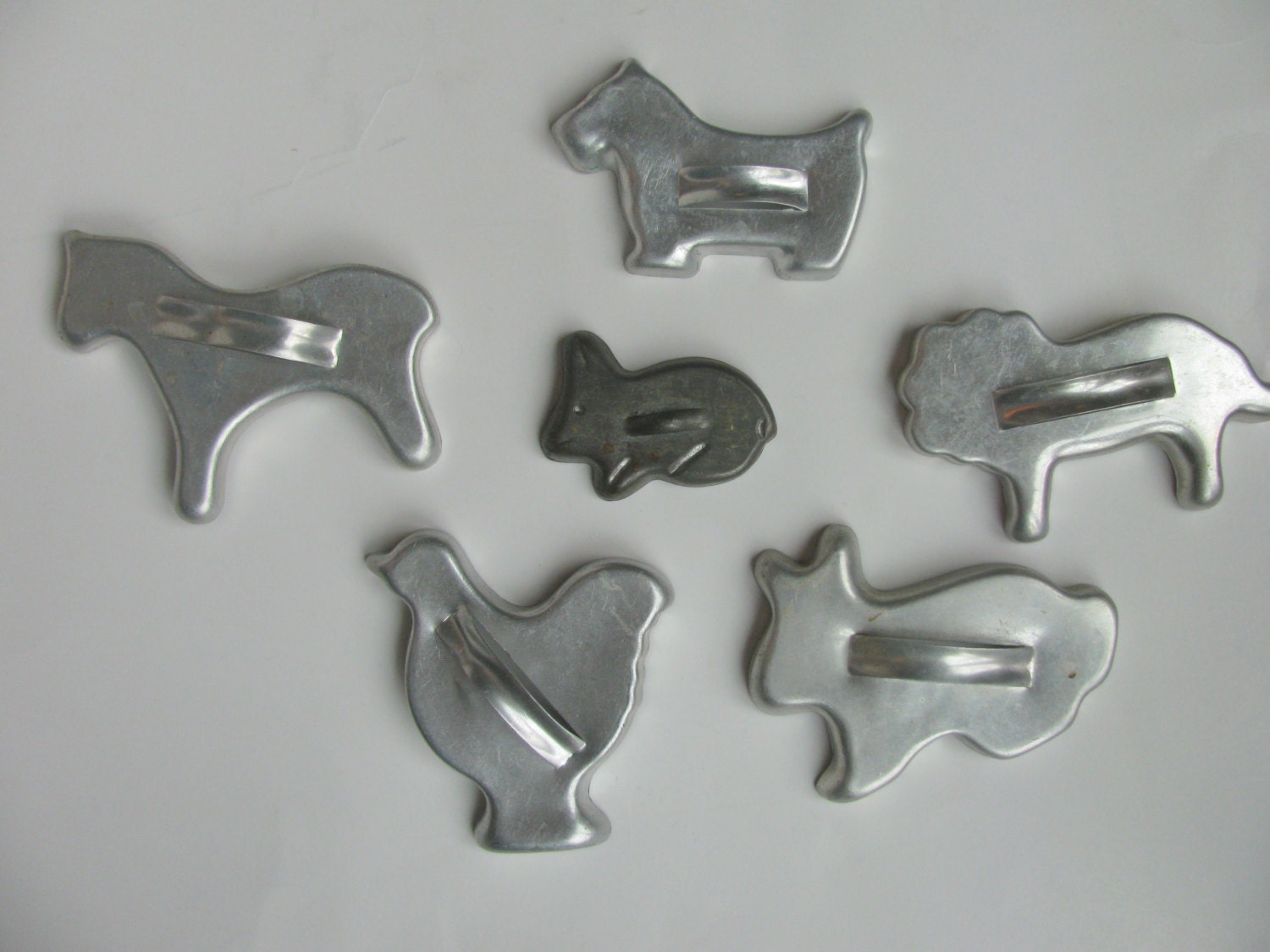 Collection of Animal Cookie Cutters for Gift Tags or Birthdays