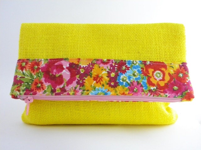 Spring Blooms Statement Clutch