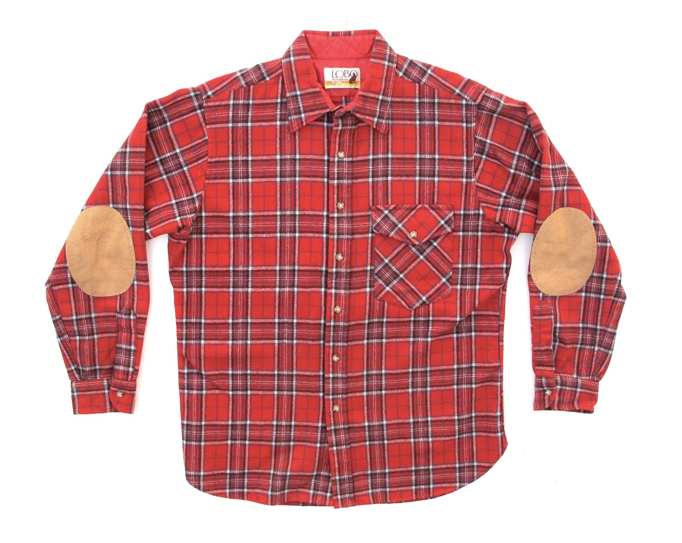 Vintage Pendleton Plaid Lobo Shirt