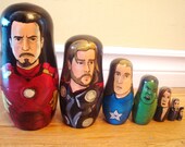 Set of Seven Marvel's The Avengers Nesting Dolls