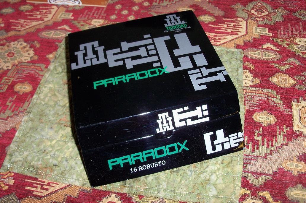 Buy paradon cigars - Angular Black Laquor Box Paradox Brand Cigar Uber Cool Treasure Storage Larger One Available