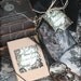 THE GUARDIAN romantic vintage fantasy inspired angel necklace with large Swarovski crystal, free gift boxing