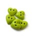 Wasabi heart buttons