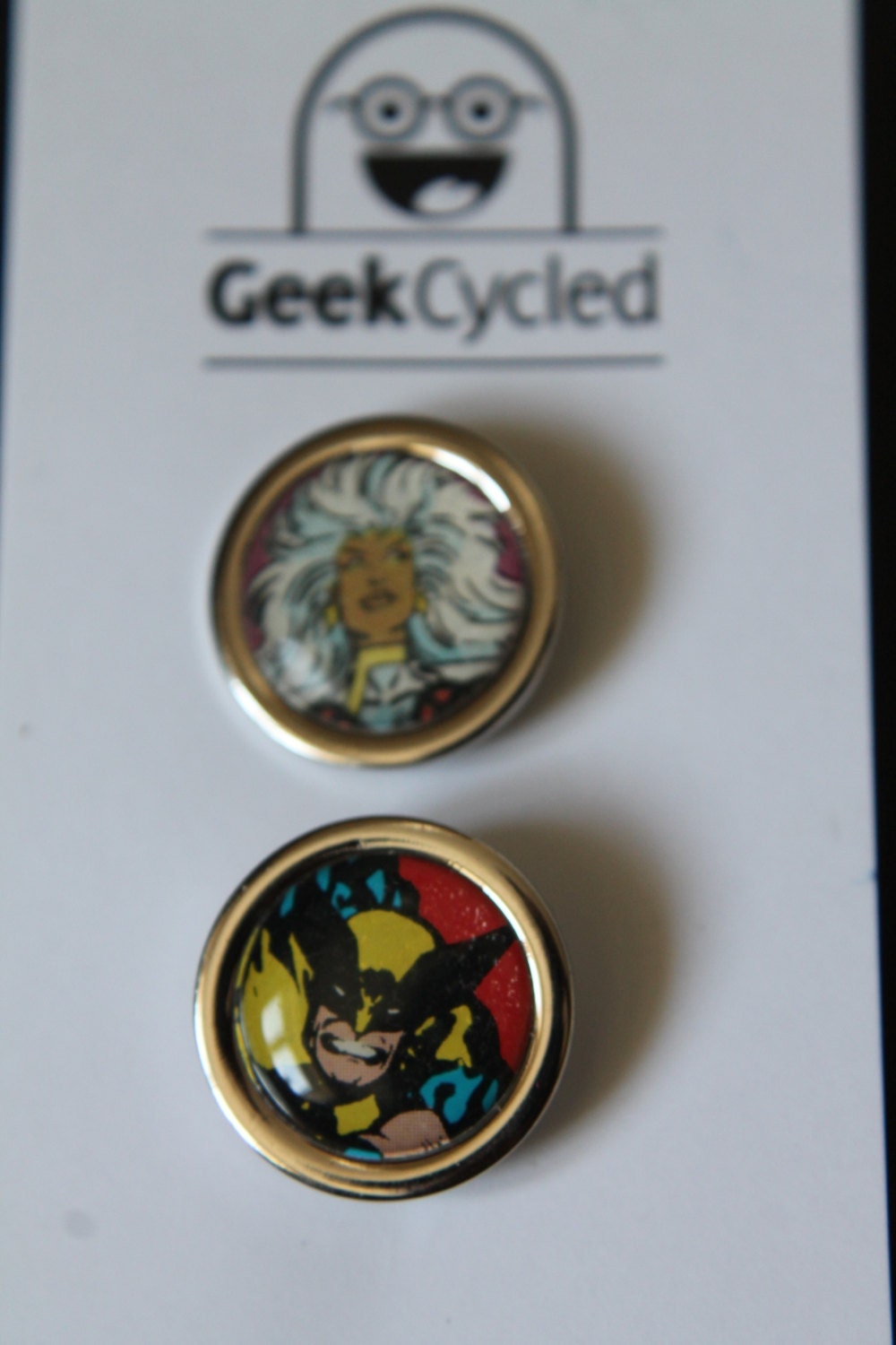 Vintage Superhero/Comic Book Pin (DC and Marvel) Lapel Pin Tie Pin Brooch