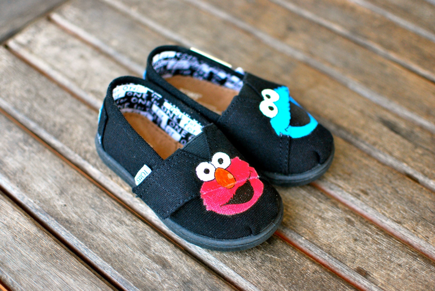 Elmo & Cookie Monster TINY TOMS