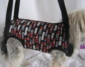 Puppy Purse in Fashionista Lipsticks Sz Med