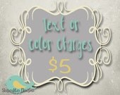 Customize My Order