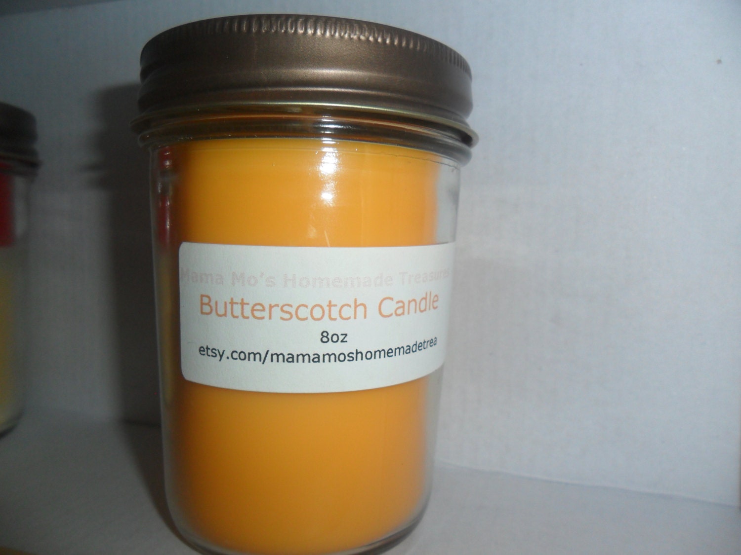 Butterscotch Soy Candle 8oz