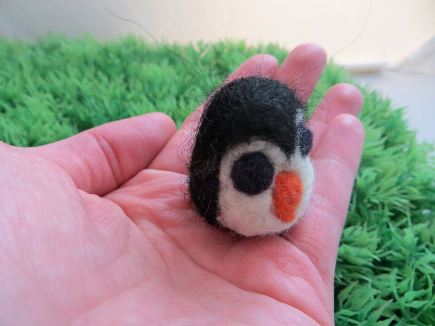 Penguin Mini Soft Felt Animal Single Miniature
