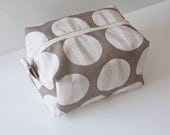 Make up Bag  - Cosmetic Pouch -  Lunch Bag - Wet Bag -Waterproof Bag