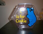 SESAME STREET BIRTHDAY Cookie Monster Cookie Jar (1 gallon size) Il_170x135