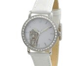 White Leopard Watch