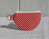 Half circle earbud pouch, change pouch