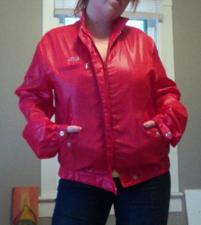 Red LeTigre Sports Jacket