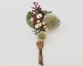 Desert Rose Boutonniere Pin