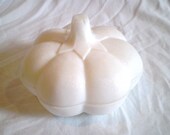 Vintage Pumpkin Milk Glass