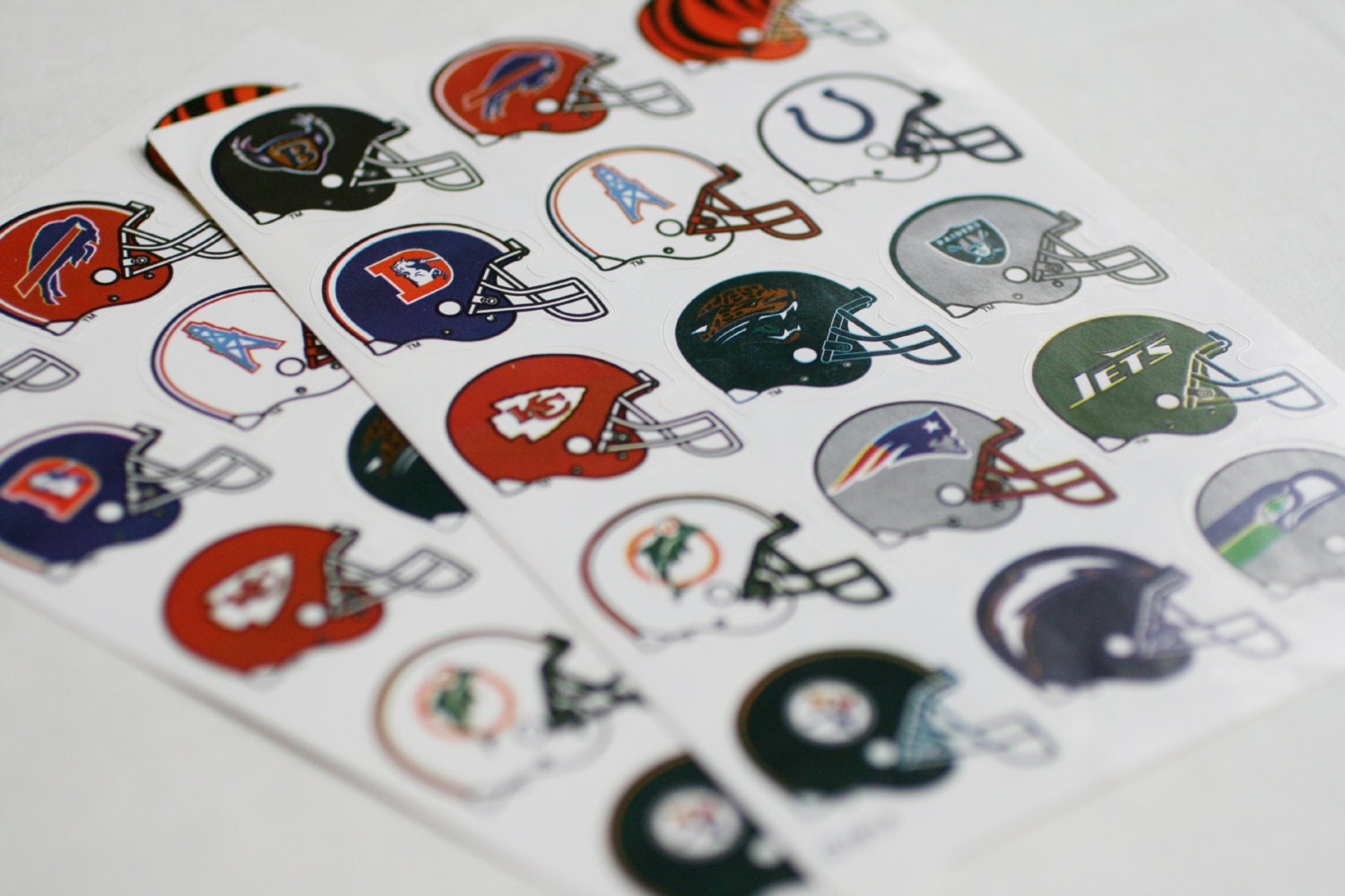 Nfl Stickers Pro Football Helmet Stickers Denver By Abatearts 