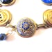 NAVAL ACADEMY, Navy antique uniform button bracelet. Blue & Gold. Navy mom, Navy wife, USNA mom
