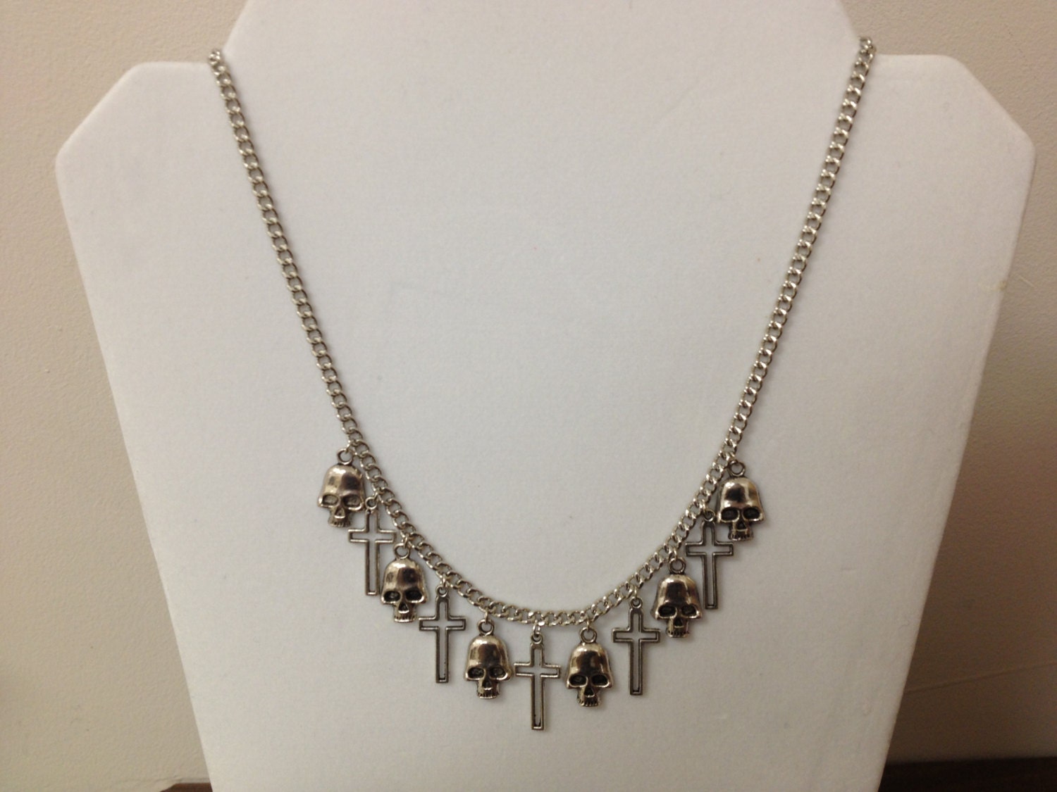 Skulls & Crosses Necklace