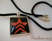 Mass Effect Renegade necklace