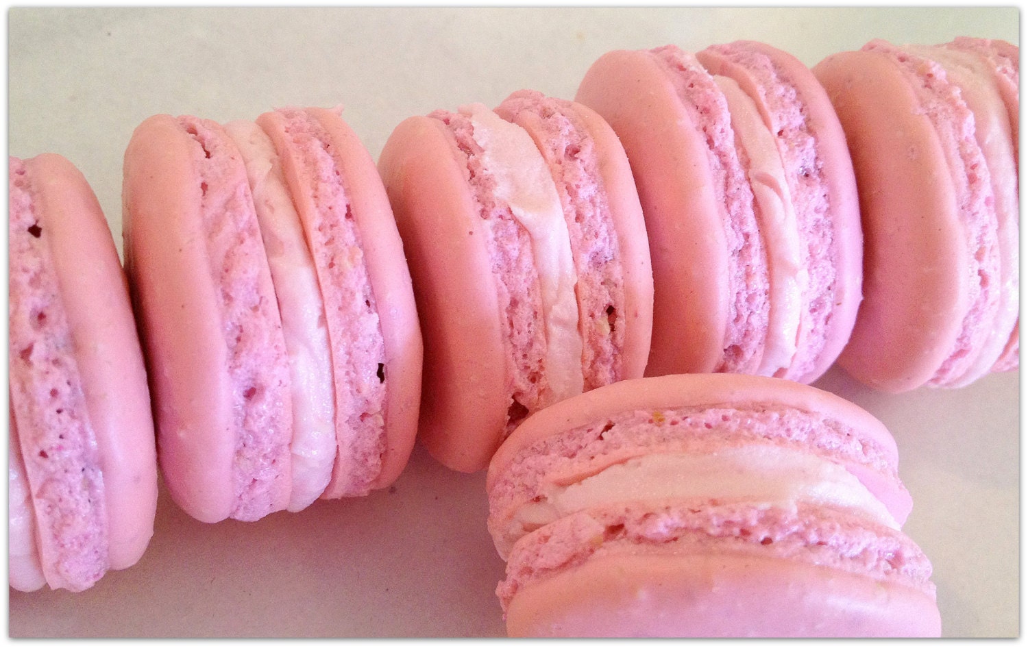 French Macarons Assorted 6 Count Parisian Pastry Meringue Cookies