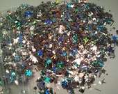 Solvent Resistant Glitter Mix - Goin' Platinum - 5 Grams Raw Glitter Mix