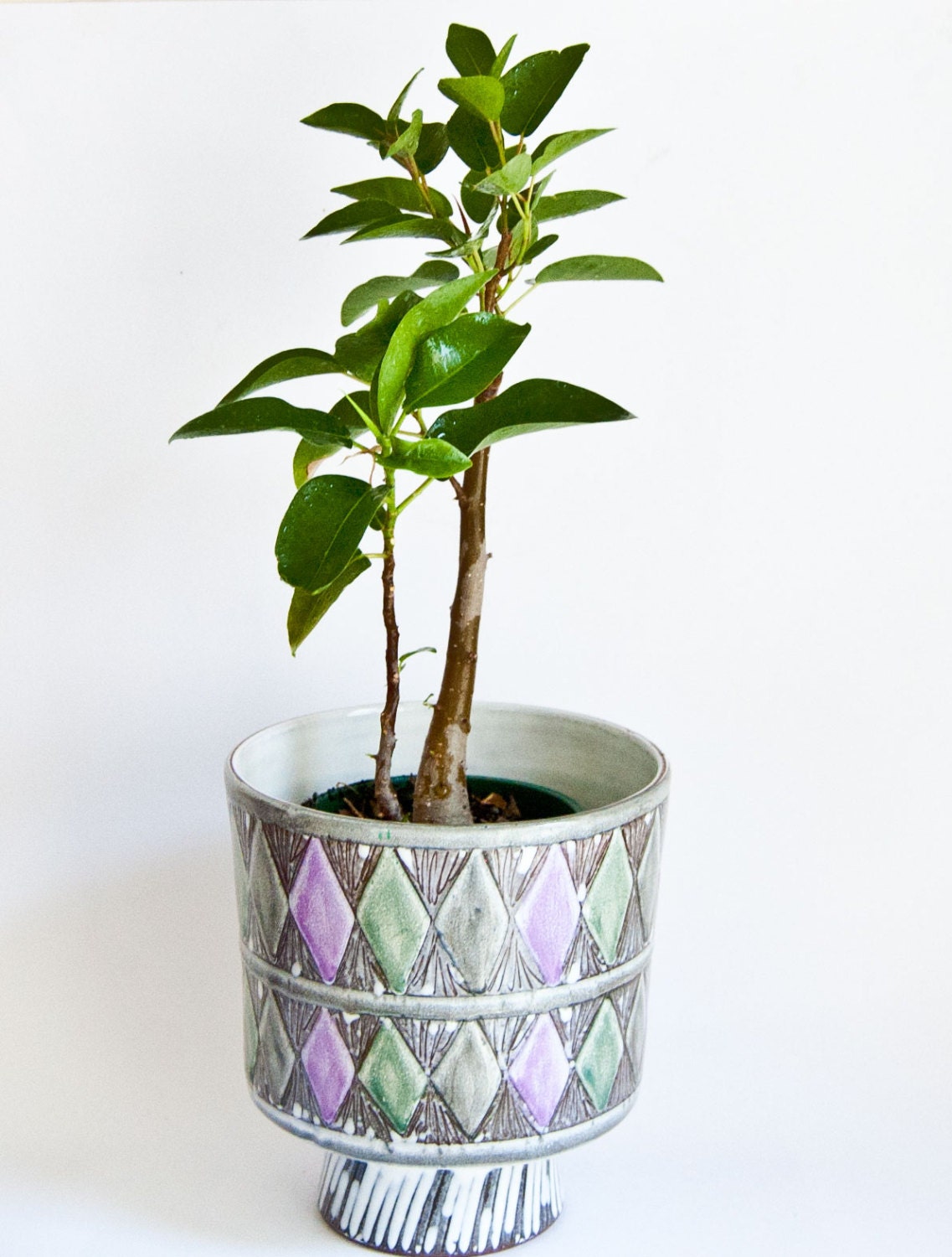 Laholm Sweden Planter - lovely colours and design