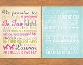 Baby Vows Typography