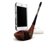 Vintage Wooden Golf Club iPhone 5 Dock