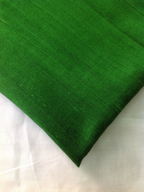 Indian Silk Fabric Pure Silk Dupioni Raw Mulberry by DesiFabrics