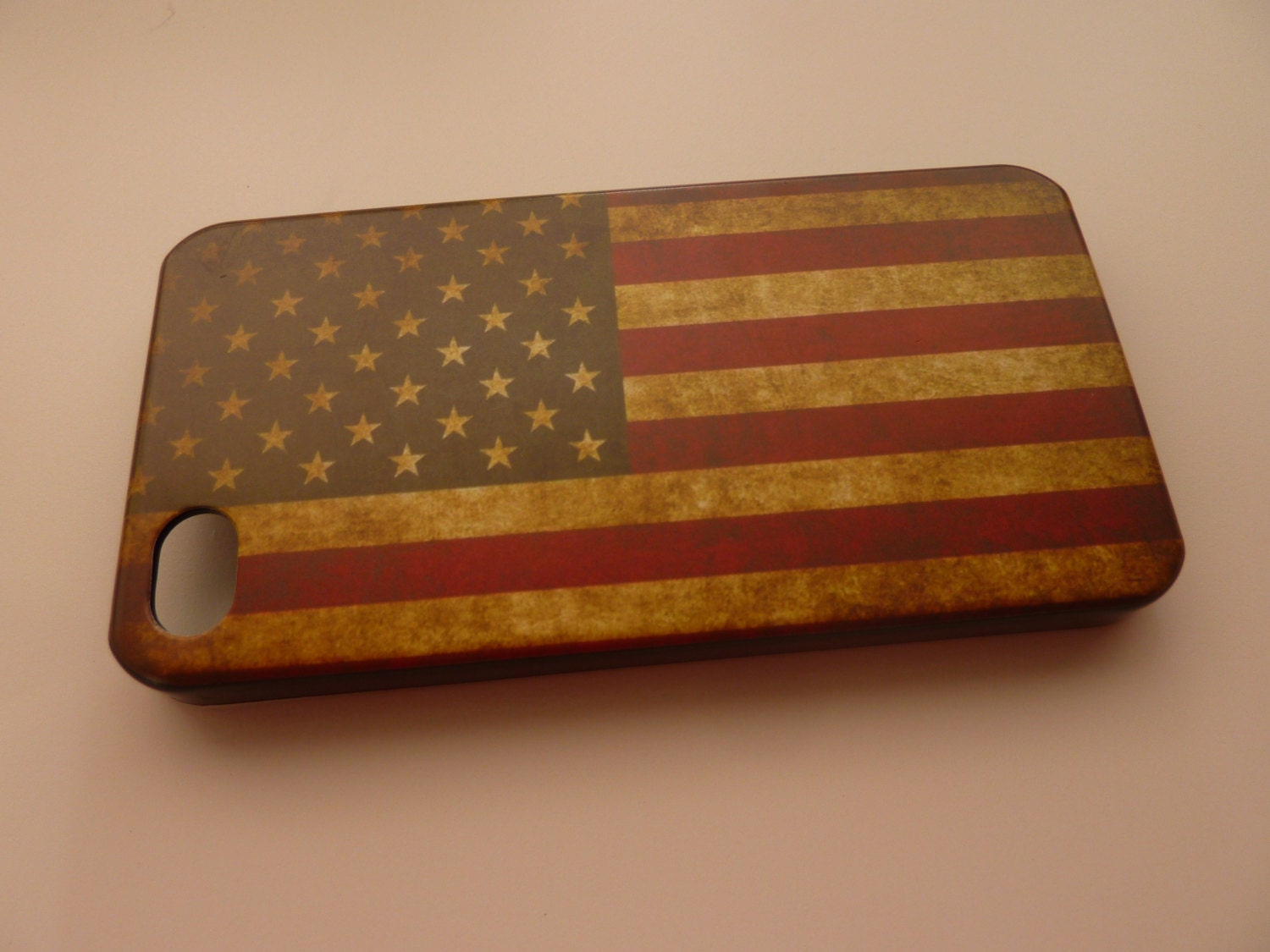 Vintage style Iphone 4/4S United States flag cover