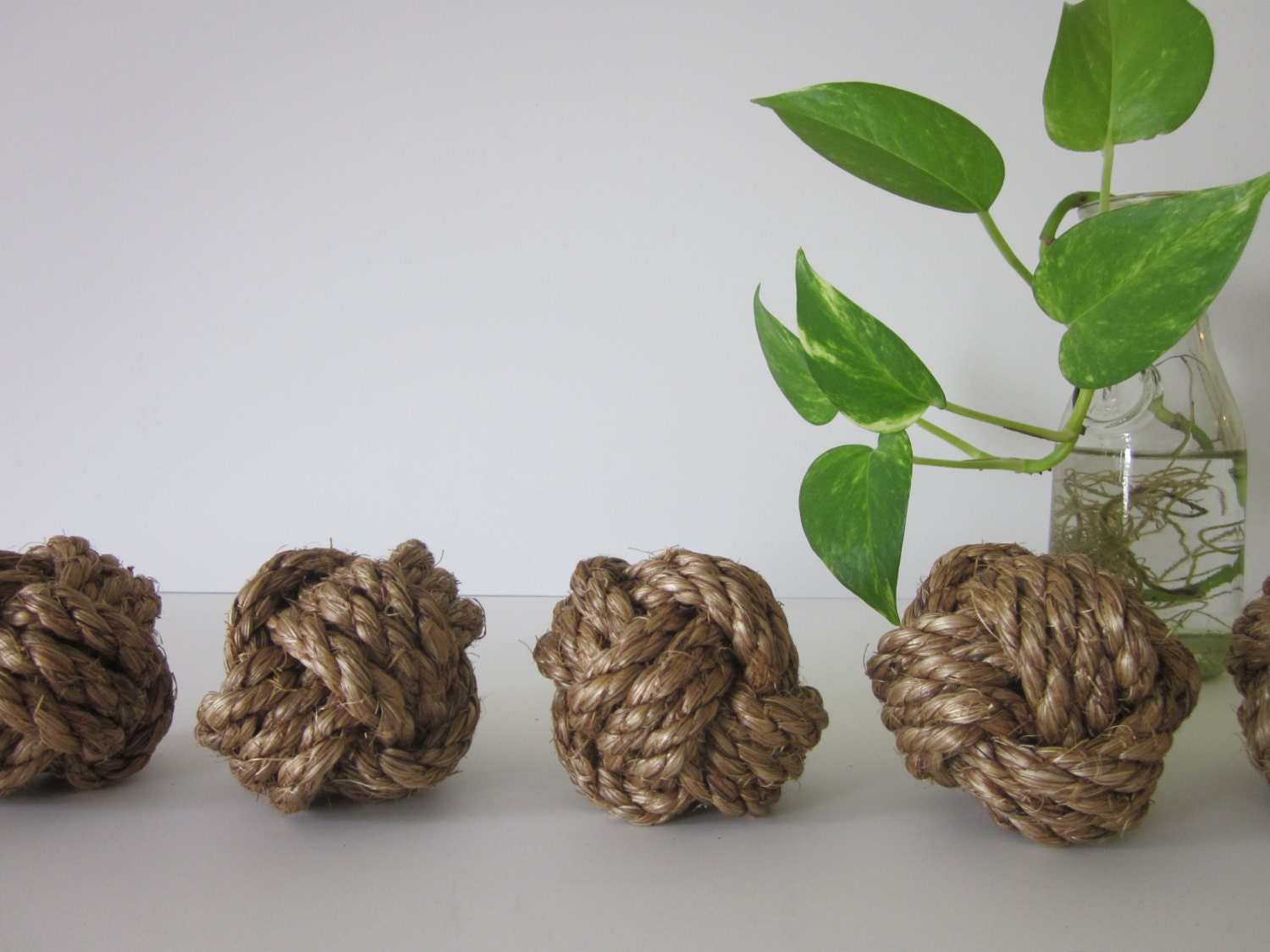 set of 6 sailors rope knots