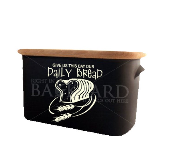 Give Us This Day Our Daily Bread - Bread Bin  Decal
