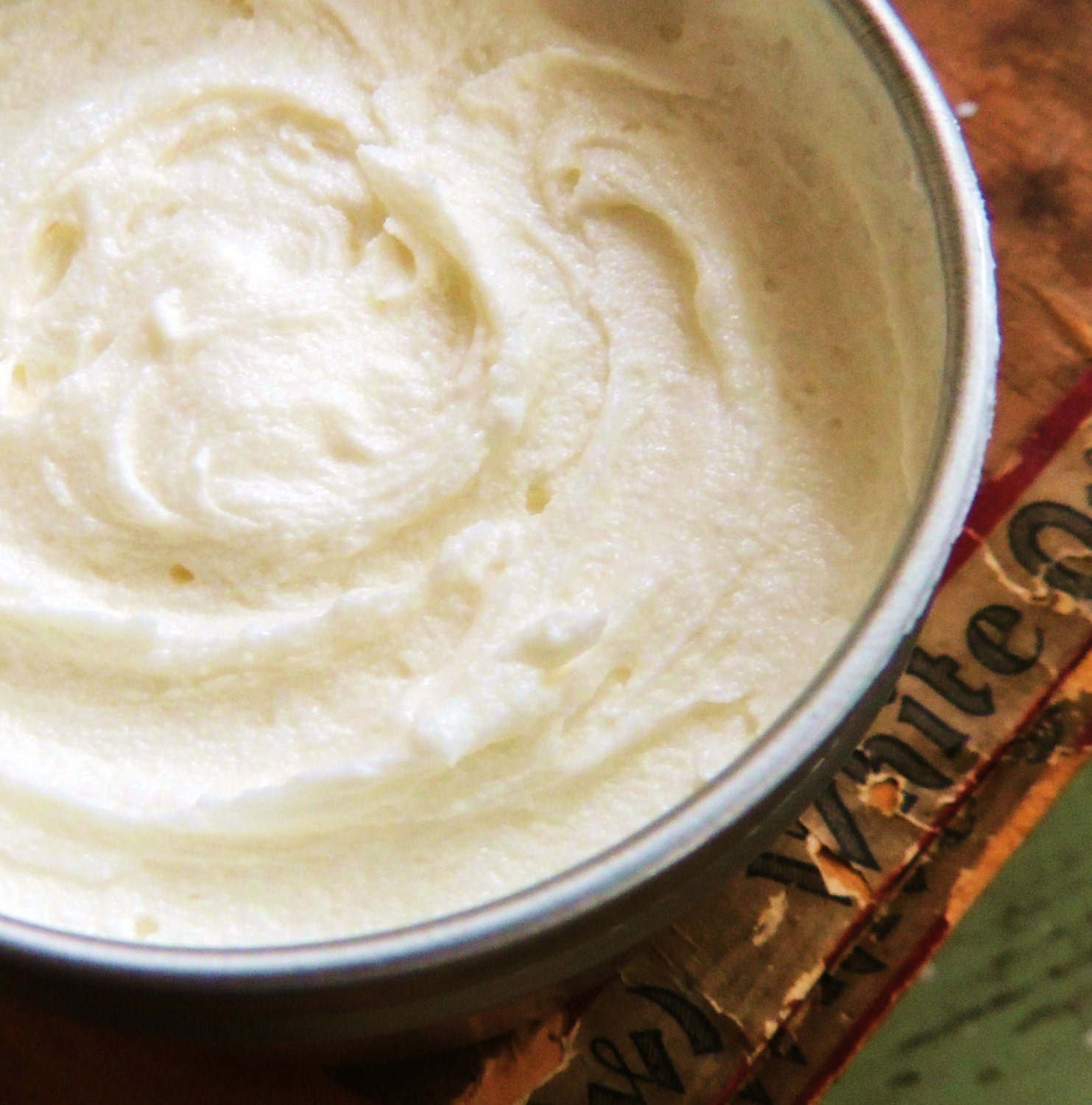 Organic Body Butter - ROSE - ORGANIC Whipped Body butter, Organic lotion, body butter, shea lotion, Valentine gift, Rose Lotion