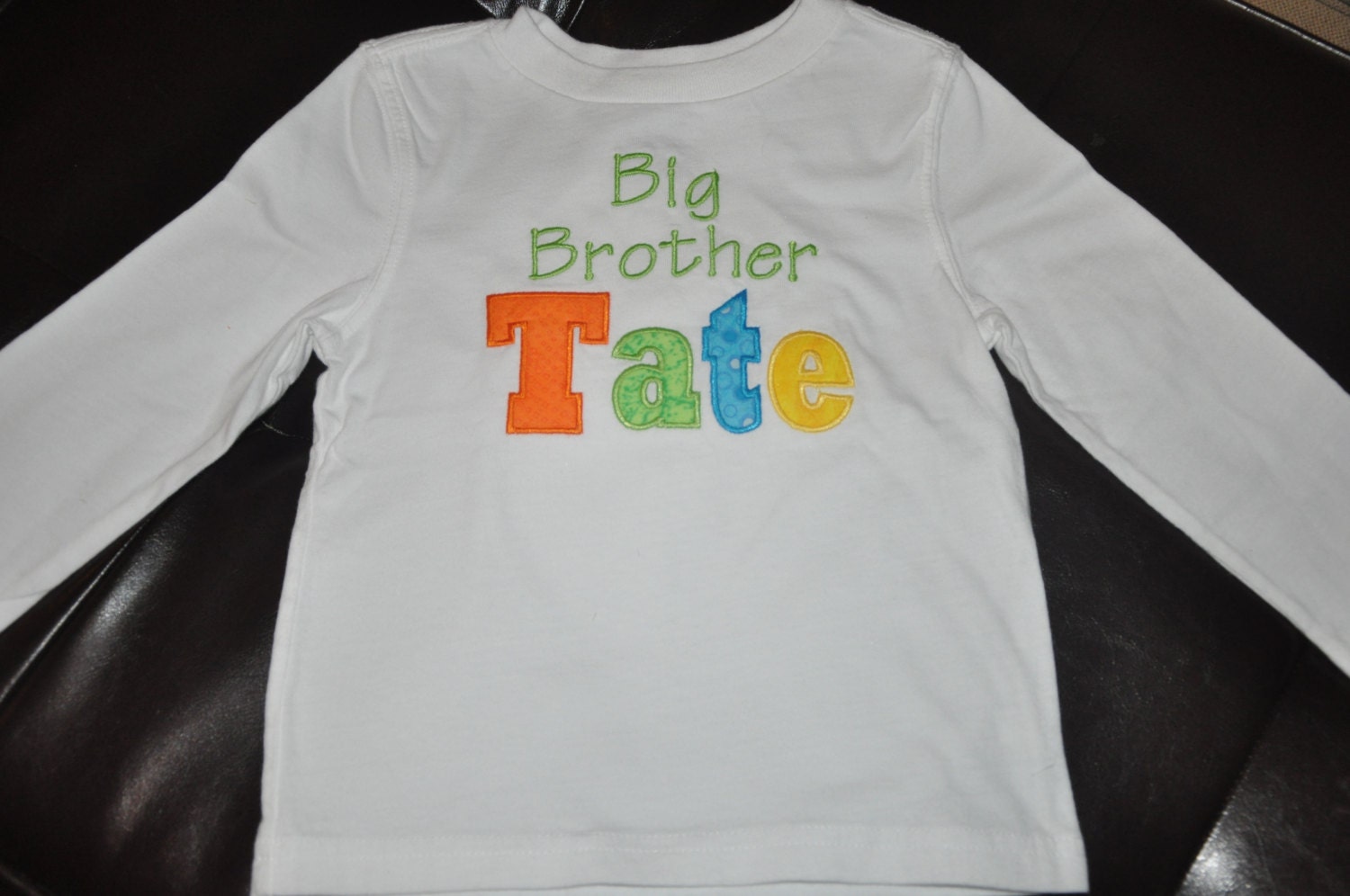 Appliqued BIG BROTHER Shirt