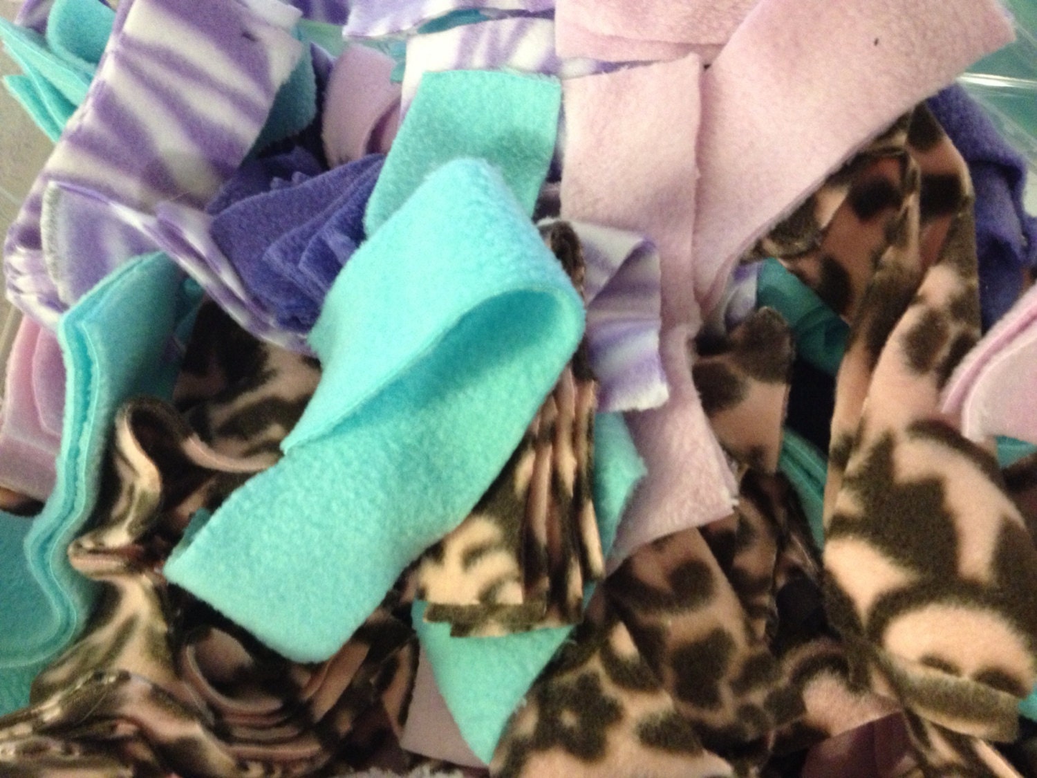 Fleece Strips for Digging
