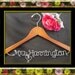 Wedding Hanger, Personalized Custom Bridal Hanger, Brides Hanger, Bride, Name Hanger, Personalized Bridal Gift