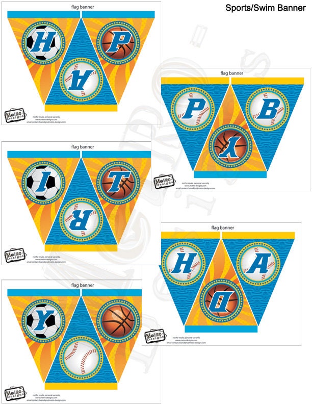 Sports Pool Party - Banner Il_570xn