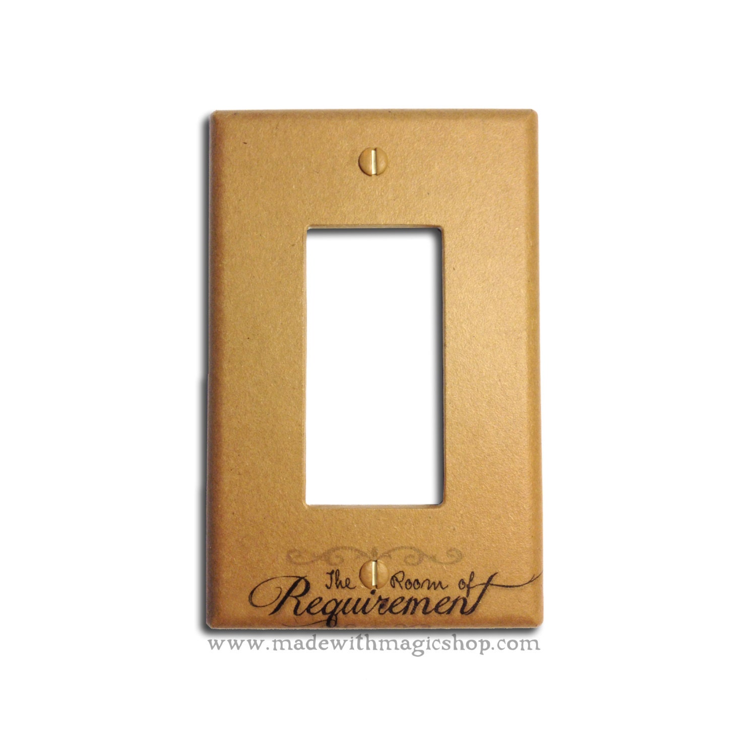 The Room of Requirement - Wizard Rocker Style Switch Plate
