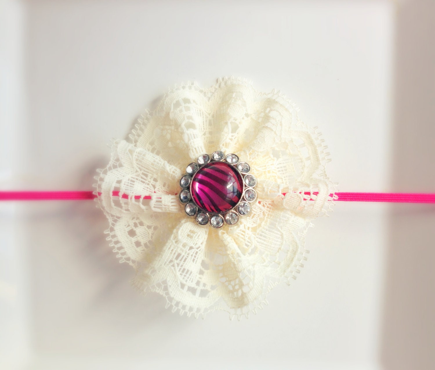 Ivory Baby Headbands, Baby Girl Headbands, Vintage Lace Baby Headbands, Children Headbands, Baby Girl Hair Accessories, Toddler Headbands