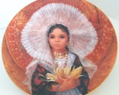 Royal Doulton Festival Children of the World collectors plate Magdalena, from 1984 number 986 of 15,000