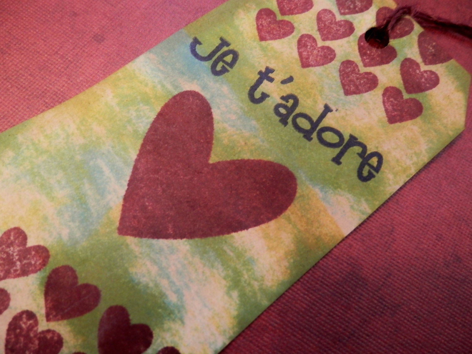 1 VALENTINE GIFT TAG - Last One