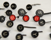 Vintage Typewriter Keys, complete set