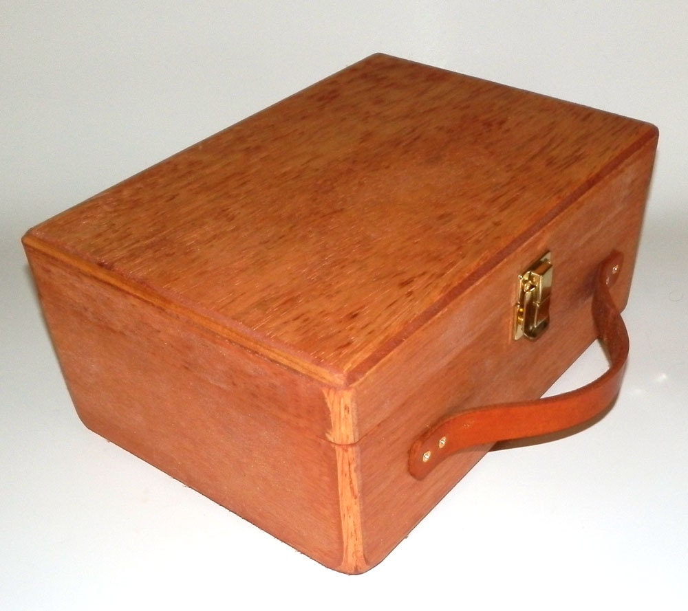 Wood Deck Carrying Case Holds 9 standard decks MtG Magic The Gathering