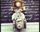 2 rings CAPTURE the moment camera RING adjustable BOTH silver antique bronze photographer gift