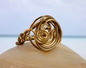 It's a Wrap -  Wire Wrapped Ring - Size 10.5 - READY to SHIP