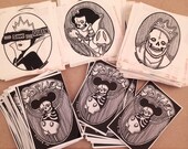Graffiti Stickers Set of 5 - Disney / Hip Hop / Custom