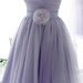 Tulle Corset Tutu Dress / Gown in Lavender Purple or Turquoise (Bridal / Bridesmaid / Prom / Party)