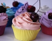 Shabby Chic, made to order fake cupcakes. Rockabilly,  you design